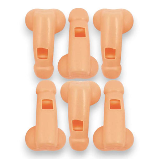 Picture of WILLY WHISTLES 5.8CM - 6 PACK